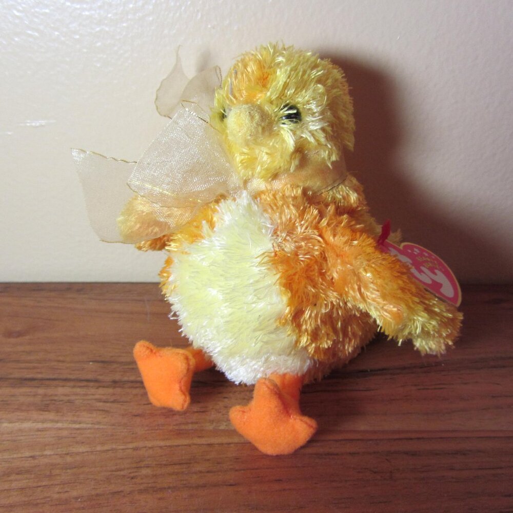 5 for $20 - plush TY chickie 2001 with tag (W2700)